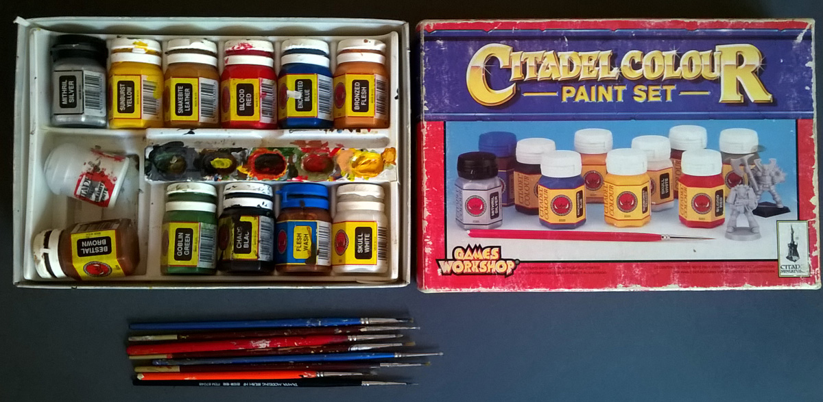 My 20YearOld Paint Box Rising Phoenix Games