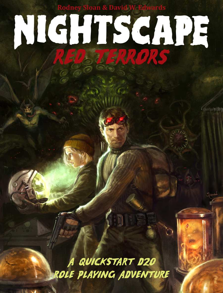 Nightscape: Red Terrors RPG Cover