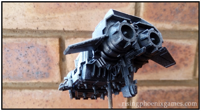 Zenithal Land Speeder underside (in black)