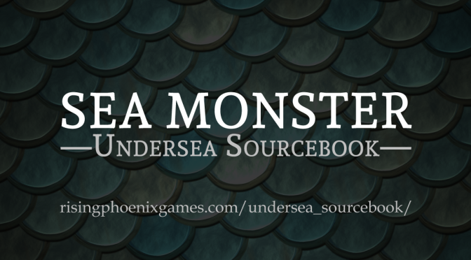 Sea Monster Title Banner