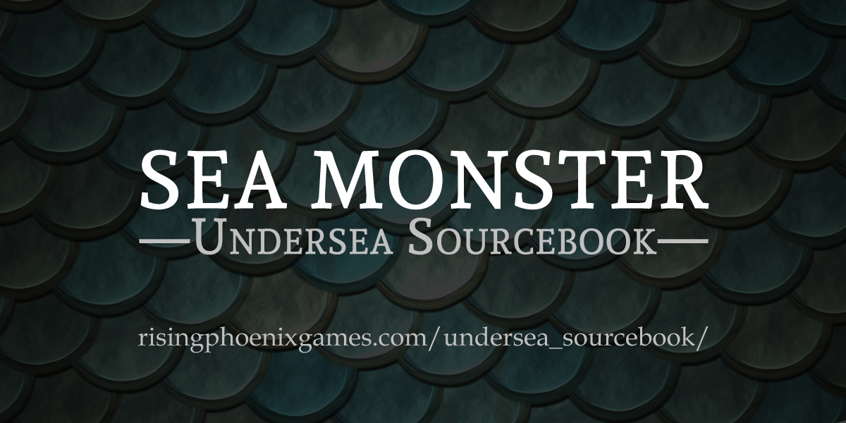 Sea Monster Title Banner